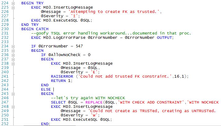 The Other MD3.Create Procedures